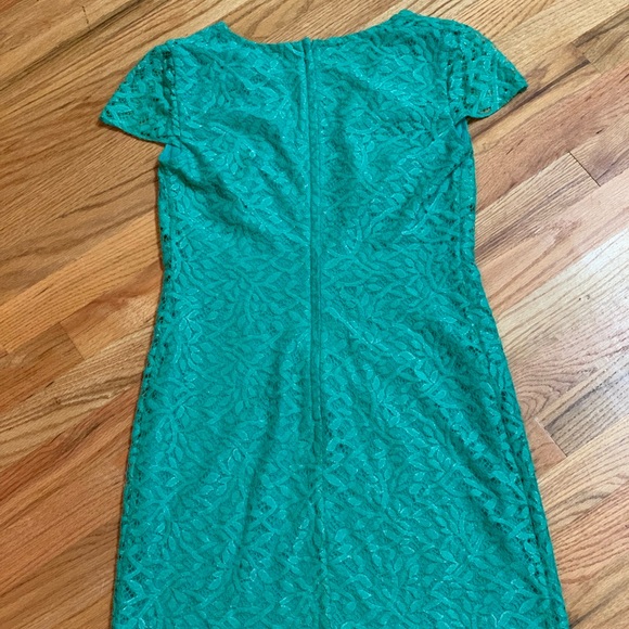 Lilly Pulitzer Erica Seafoam Metallic Lace Dress - Picture 3 of 7